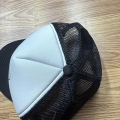 John Deere Hat Cap Snap Back Trucker Mens Black White Farm Equipment Tractor