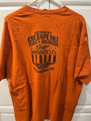 Harley Davidson T-Shirt Chesapeake Burnt Orange 2XL Free shipping