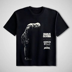 UFC Charles Oliveira-The Bow Graphic Short-Sleeve T-Shirt, Men’s Casual Cotton S