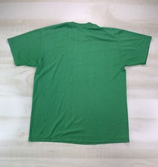 Vintage 80s-90s Steadman USA Made “BULLPEN” Bull Graphic T Shirt Single Stitch