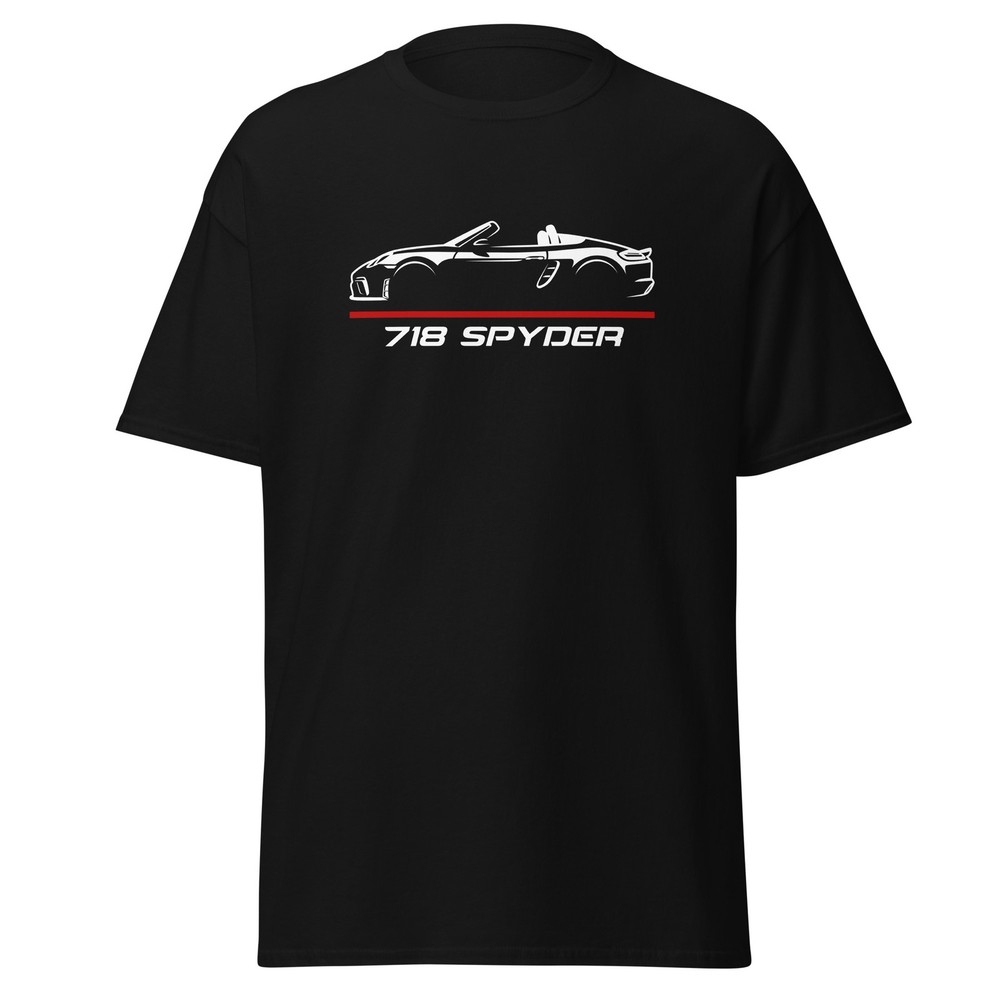 718 Spyder Open Top Flat Six Roadster Graphic Tee T-Shirt Gift T-shirt