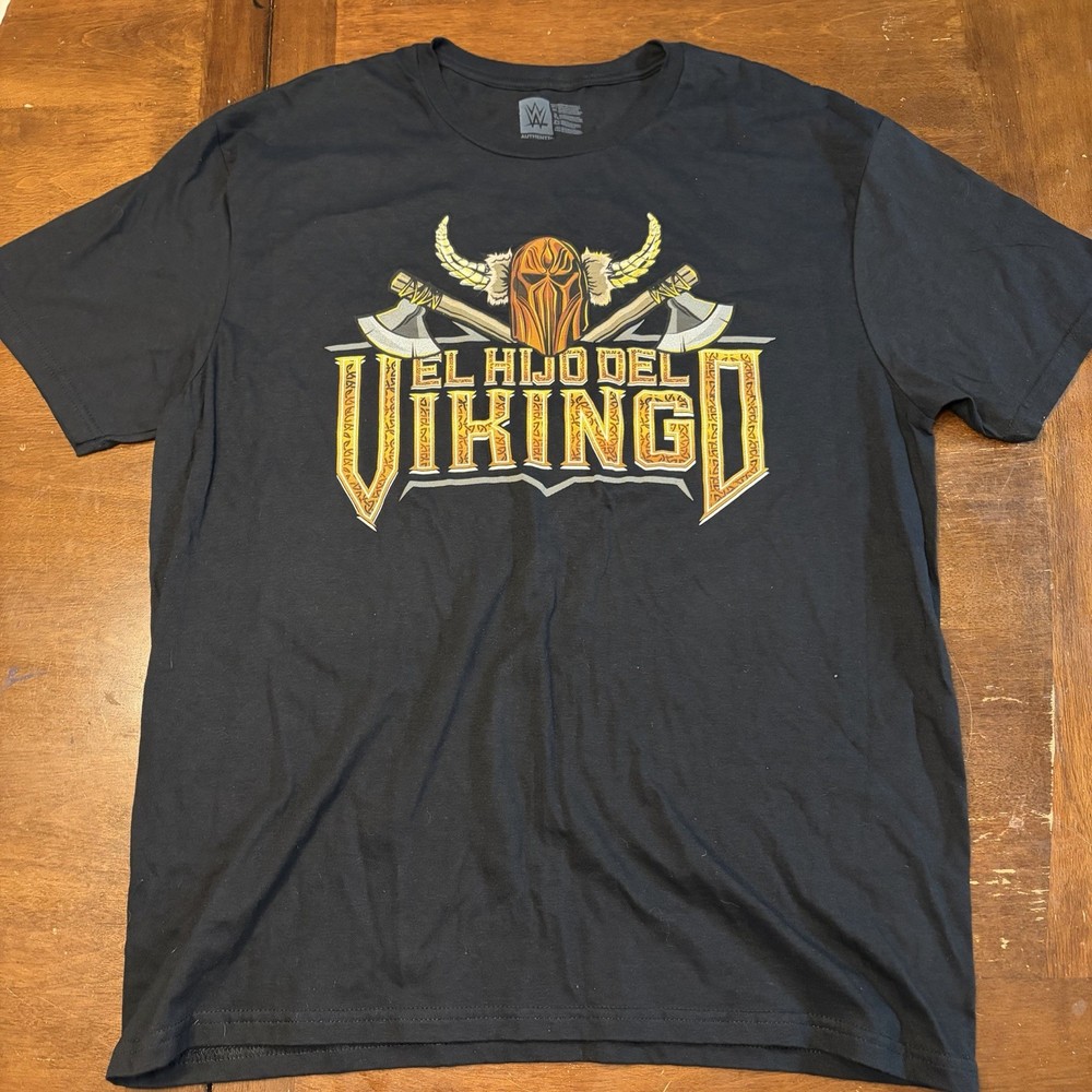 El Hijo del Vikingo Lucha Libre XL Adult T-shirt WWE AAA Lucha Libre Worldwide