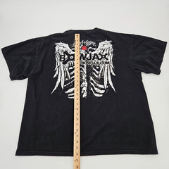 BOWJAX Bear Whisperer Shirt Size XL Black Short Sleeve Bones Wings Archery Tee