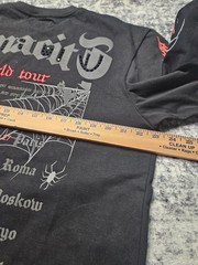TENACITI STUDIOS World Tour Tshirt BLACK Size XL LIMITED EDITION Insane Graphic