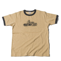 NON STOCK 50s Biker Racing Graphic T-Shirts Men’s Colorblock Slim Fit Tee Shirts