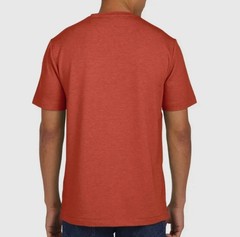 Lands’ End Men’s Classic Fit 4-Way Stretch Tee, Red, Size S