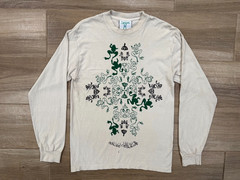 Online Ceramics Frog Mandala Long Sleeve Shirt SMALL Men’s Adult Designer *FLAW