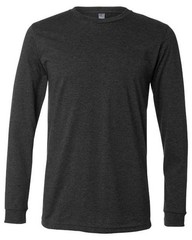 BELLA + CANVAS Heather CVC Long Sleeve Tee – 3501CVC
