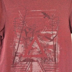 Men’s Apt. 9 Deep Red Graphic T-shirt Size Small