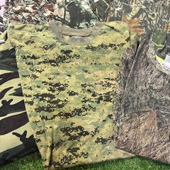 VTG Realtree Mossy Oak Camouflage T-Shirt Men’s Mixed Size Lot of 12 Hunting 90s