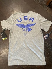 Nike The Nike Tee Men’s USA Graphic Print Crew Neck Short Sleeve T-Shirt S