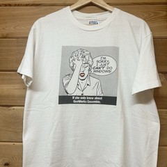 Vintage 90s Geoworks Ensemble Roy Lichtenstein Inspired Pop Art Tech T Shirt