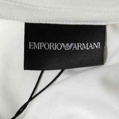 Emporio Armani White Men’s cotton T-Shirt Round Neck,Size M*L*XL*XXL*3XL