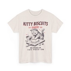 Kitty Biscuits We Knead Em You Need Em Cat Baking Lovers Funny Shirt