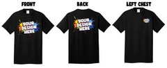 Custom Design Personalized T-shirt With Your Logo Short Sleeve Tee