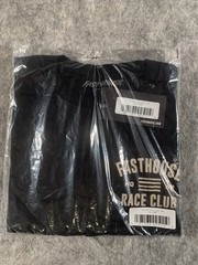 NWT Fasthouse HQ Race Club T-Shirt Black Skull Head Design BRAND NEW