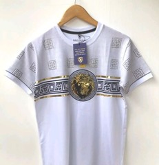 Men’s Beautiful Cotton Rhinestone T Shirt,Italian Style,Stretch S to 2XL….A12.