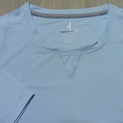 JOHNNIE O Mens 2XL XXL THE COURSE KONA BLUE T SHIRT PERFORMANCE GOLF TEE AQUA