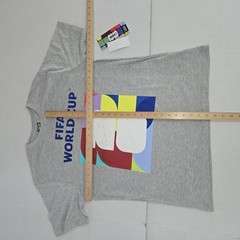 FIFA World Cup 2026 Adult T-Shirt Lg Tour Style Nwt Grey See Pics