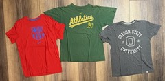 Lot Of 12 athletic Nike Graphic Tee Shirts All Sizes Below In Description