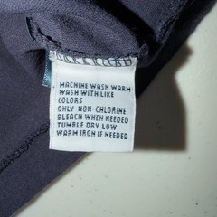 Polo Ralph Lauren Mens Size XL Navy Blue Red Pony Crew Neck Long Sleeve T-Shirt