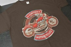 Personalized Heavy T-Shirt Customized w/Photo, Text, Logo on Hanes Authentic