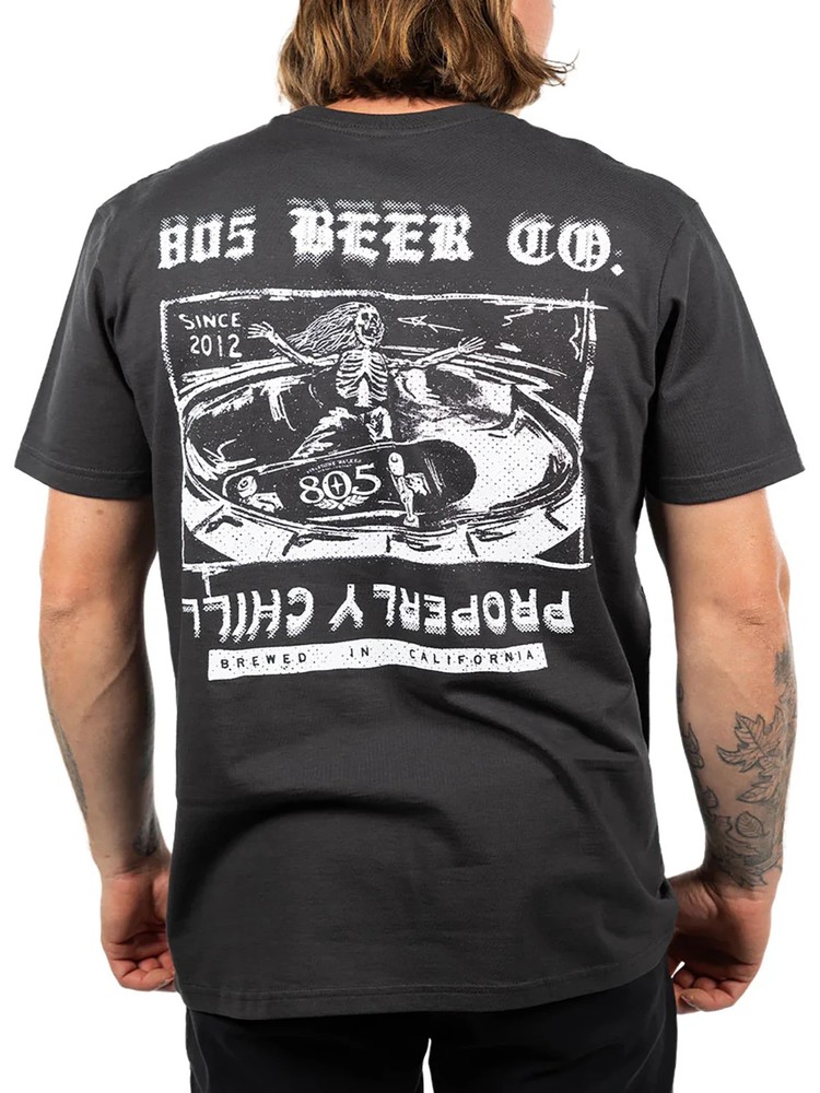 Fasthouse Men’s 805 Premier Brew Bowl Short Sleeve T-shirt Properly Chill Tee