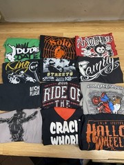 Lot Of 12 Streetfighterz STL Stunt Bike Takeover T Shirts Men’s Large