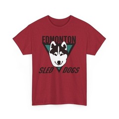 Edmonton Sled Dogs Roller Hockey International Canada 1994 T-shirt