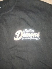 Fighting Demon’s Street Wise Clothing Heavyweight Graphic Tee Size XL