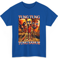 Tung Tung Tung Sahur Funny Meme Brainrot Humor Gen Z Unisex T-Shirt
