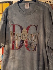 Vintage Washington DC Graphic Shirt Size Men’s Large/XL Custom Dyed