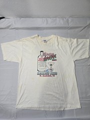 Size XL – Vintage Y2k Spring Break 2004 “Absolutely Buzzed” Florida Liquor Tee