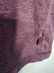 John Varvatos Star USA Bond Burnout Tee in Purple Size S
