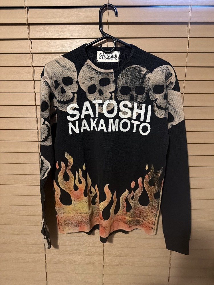 Satoshi Nakamoto “Lost Boys” Thermal Long Sleeve Size medium