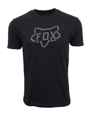 MENS GRAPHIC MOTORCROSS RACING HEAD CAMO LOGO T SHIRT BLACK / CHARCOAL
