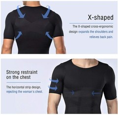 Sculptcore Men’s Body Shaper Compression Ionic Shaping Shirt Slimming Tank Top