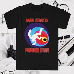 Profondo Rosso Deep Red Dario Argento Men’s Black T-Shirt Size S to 5XL