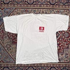 Vintage Tunisia Souvenir White T Shirt Size XXL White Vtg