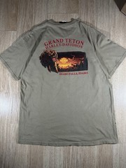 Harley-Davidson Men’s Green Double-Sided Graphic Logo Crewneck T-Shirt