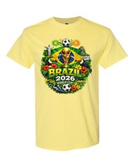 Brazil Soccer 2026 World Cup Style Unisex T-Shirt German Fan Shirt Football