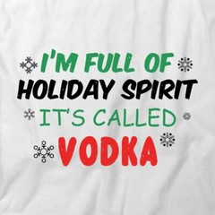 HOLIDAY SPIRIT TShirt Tee Short-Sleeved Cotton CLOTHING CHRISTMAS S1WCA256