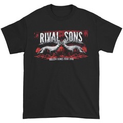 Men’s Rival Sons Hollow Bones Tour 2016 – 2017 Slim Fit T-shirt XXX-Large Black