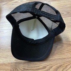 John Deere Hat Cap Snap Back Trucker Mens Black White Farm Equipment Tractor