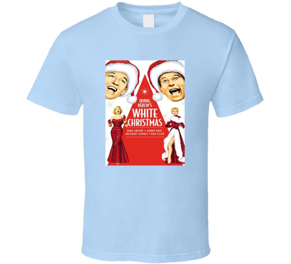 White Christmas Tee Classic Holiday Movie T Shirt
