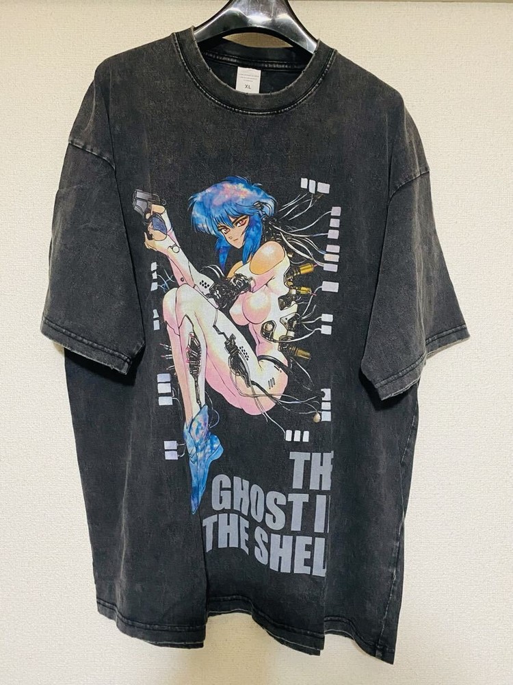 90s Remake Ghost In The Shell Anime Manga Retro T shirt Unisex tee NH28798