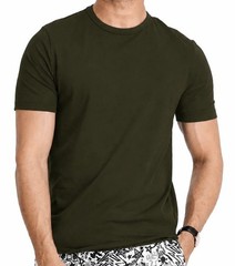 New Comfort Fit Crew Neck T-Shirt Natural Brown Color T-Shirt