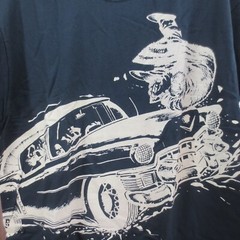 Vintage Sin City Frank Miller Graphitti Designs Shirt Large Car Black Hanes