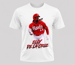 Elly De La Cruz Cincinnati Reds Graphic White T-Shirt Unisex All Sizes New