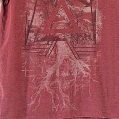 Men’s Apt. 9 Deep Red Graphic T-shirt Size Small